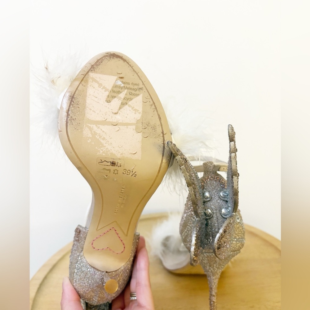 Sophia Webster Chiara Crystal Butterfly Wings Heel - Picture 11 of 12